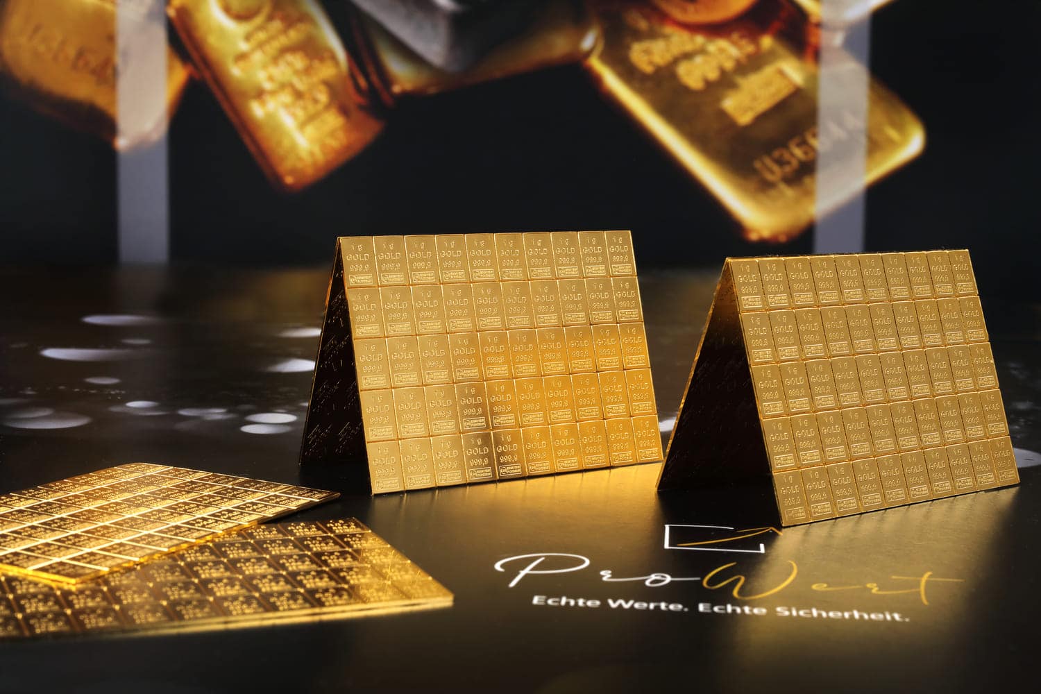 Goldbarren &ndash; physische Edelmetalle